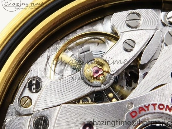 MiroTime 0106 DAYTONA 116518 APSF 1:1 BEST EDITION BLACK DIAL ON OYSTERFLEX RUBBER STRAP SH RelaxedFit 1782